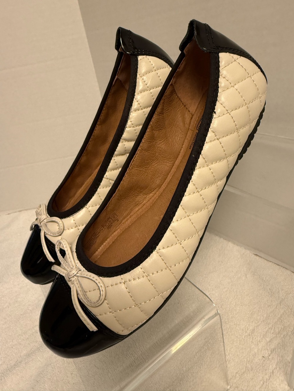 Josef Seibel Pippa 76 Quilted Leather Ballet Flats – EU 38 – NWOT